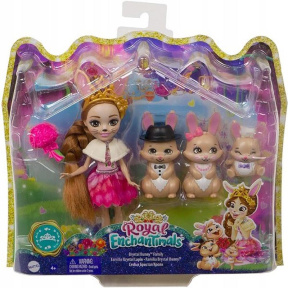 Set de joacă Enchantimals Familia iepurașului Bristal