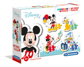 Primii mei puzzle Mickey Mouse Disney, 4 în 1, Clementoni