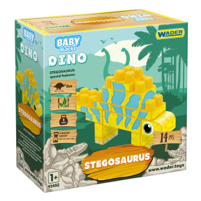 Конструктор - Динозавр Стегозавр Baby Blocks