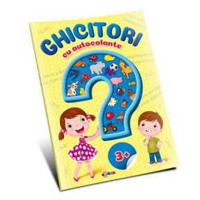 Ghicitori cu autocolante 3+