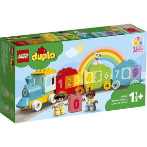 Constructor LEGO DUPLO Trenul cu numere - Învață să numeri