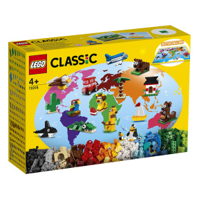 Constructor LEGO Classic În jurul lumii