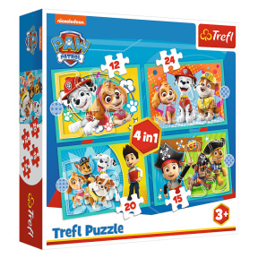 Happy Paw Patrol team, 4 în 1