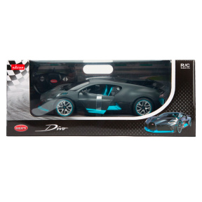 Mașină cu telecomandă Rastar Bugatti Divo, gri