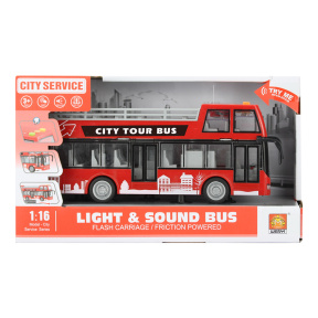 Autobus cu inerție "Double-Decker Bus-Open-Top"