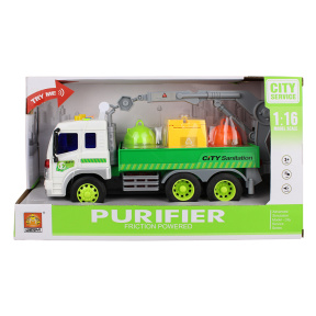 Машина инерционная 1:16 "Sanitation Truck"