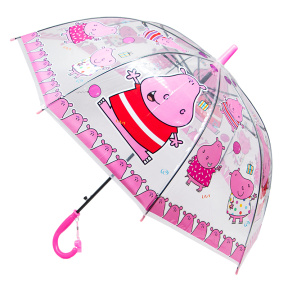 Umbrelă pentru copii Hipo transparentă