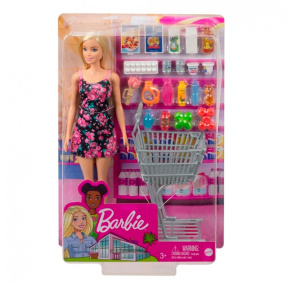 Set de joacă "Magazin alimentar" Barbie