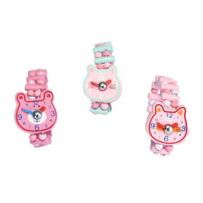 Браслет-часы Кошка, дерево