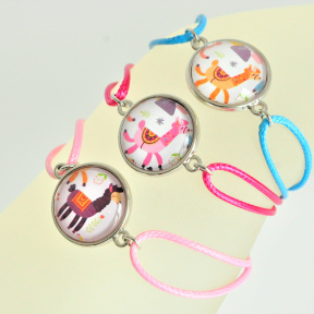 Brățară cu medalion Lama