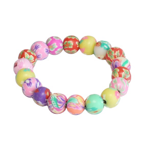 Браслет разноцветный Fimo 8 m.