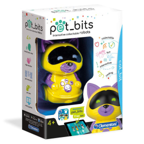 Интерактивный робот Pet-Bits Питомец-Кошка, Clementoni