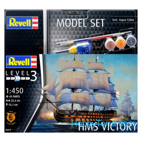 Navomodel de asamblat Revell Corabie HMS Victory