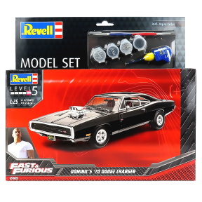 Сборная модель F&F Dominics 1970 Dodge, Revell