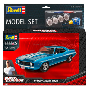 Сборная модель F&F 1969 Chevy Camaro Yenko, Revell