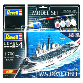 Kit de asamblare Portavion HMS Invincible (razboiul Falkland), Revell