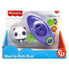 Barcă mecanică cu figurină Panda, Fisher Price