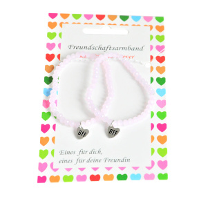 Набор 2 шт. Браслет BFF Бусины Роз