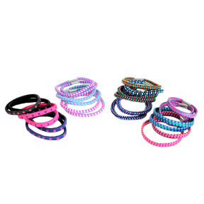 Set 6 buc. elastic multicolore