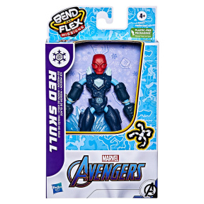 Figurină flexibilă Avengers Red Skull, Hasbro