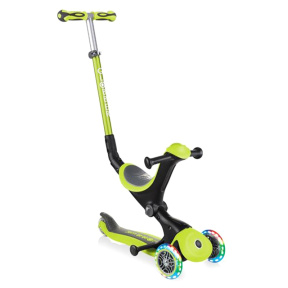 Trotinetă Go Up Deluxe, verde aprins, 3 în 1, GLOBBER