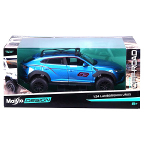 Машина MAISTO DieCast 1:24 Lamborghini Urus, синяя