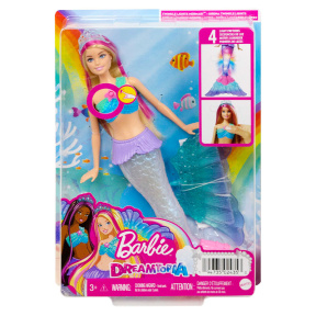 Кукла русалка Barbie Dreamtopia Сияющий хвостик