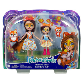 Enchantimals Кукла Фелисити с сестрой