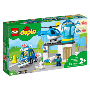 Конструктор LEGO DUPLO Полицейский участок и вертолёт