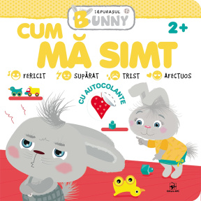 Iepurașul Bunny. Cum mă simt. Cu autocolante