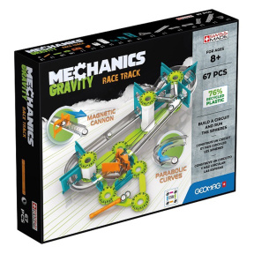 Set construcție magnetic Mechanics Gravity Mașini de curse