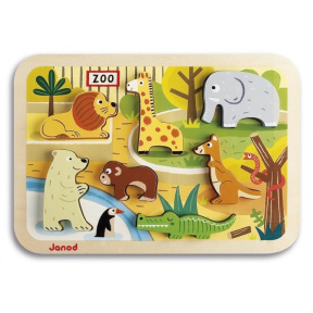 Puzzle-inserție Zoo