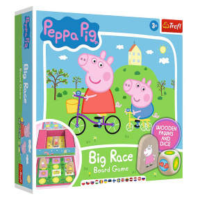 Игра настольная "Big race" Peppa Pig