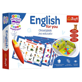 Joc de societate Little Explorer "English for you + Magic Pen"