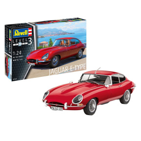 Kit de asamblare Jaguar E-Type Coupe, Revell