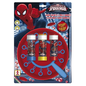 Set Disc zburător și baloane de săpun 3x3 ml Spider-Man