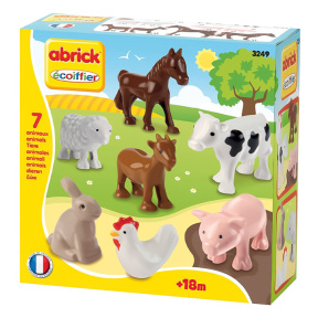 Set de animale Ferma, 7 elemente, Ecoiffier