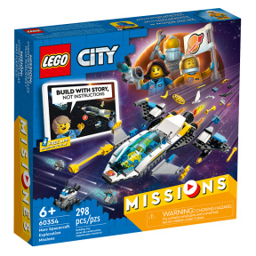 Constructor LEGO City Misiune de explorare a navei spațiale Marte