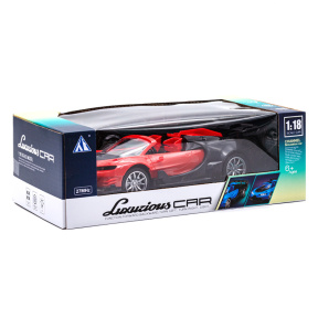 Машина 1:18 на р/у 23-6GA красная, код 442056