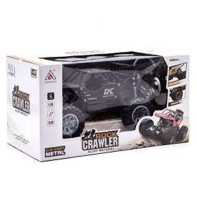 Машина 1:18 на радиоуправлении "Rock Crawler" 2029 черная