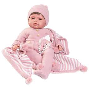 Păpușa bebeluș Babydoo în pijamale