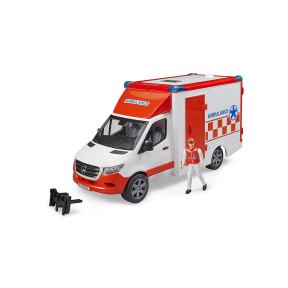 Mercedes-Benz Sprinter - Ambulanță cu figurină șofer