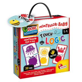 Set educativ MONTESSORI BABY TOUCH - LOGIC, Lisciani