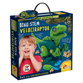 Set de joc Genius Dino Stem Velociraptor