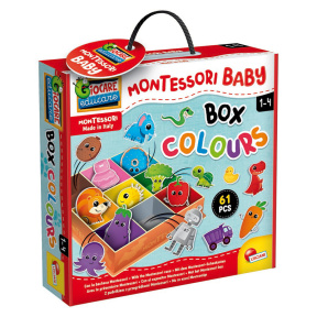 Set educativ MONTESSORI BABY cutie colorată