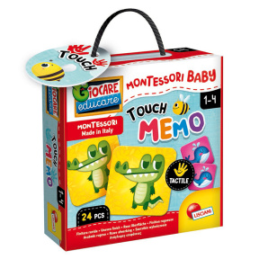 Set educativ MONTESSORI BABY TOUCH - MEMO, Lisciani