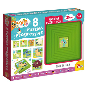 Set puzzle "La fermă", 9 piese