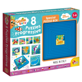 Set puzzle "Creaturi marine", 9 piese