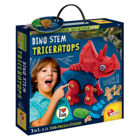 Игровой набор Genius Dino Stem Трицераптор