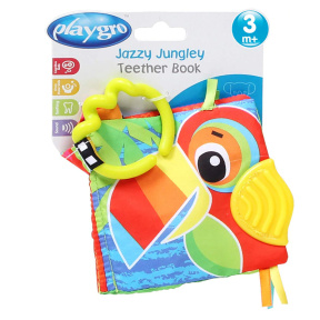 Книжка-прорезыватель для зубов Jazzy Jungle PlayGro